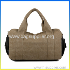 Cute new design duffel bag canvas leisure travelling bags