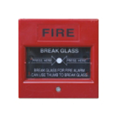 Fire alarm emergency break glass manual call point