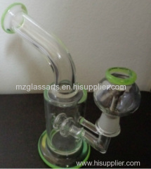 oil rig wax glass bubbler waterpipes with glass nail and dome