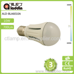 A60 LED Light Bulb E27 10W 800Lumens PF>0.9