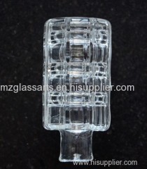 Bird cage perks for glass water pipes