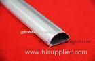 Long Silver Anodize Aluminum Alloy Extruded Profiles Of LED Fluorescent Tube For Daylight & Sunlight