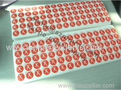 Order Round Destructible Label Printing,Custom Destructive Sticker Print,Round Security Tamper Resistant Labels