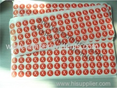 Order Round Destructible Label Printing,Custom Destructive Sticker Print,Round Security Tamper Resistant Labels