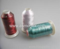 Polyester embroidery bobbin thread