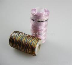 Polyester embroidery bobbin thread