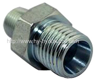 Stainless steel Forging and manchining hydraulic fittings BSPT male