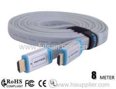 1.4V Flat HDMI Cable 1080P M/M for 3D TV DVD XBOX PS3 HDTV