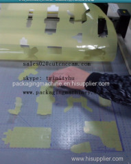 plastic PP PET sheet CNC cutting plotter
