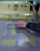 plastic carton sample making cutting plotting machine