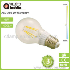 4w 400lm 4 led bulb 360 degree