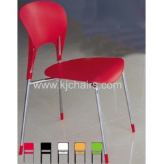 red pp seat & back dining chair