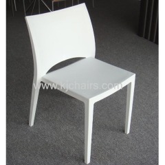 sky blue pp plastic dining chair