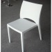 blue pp plastic dining chair