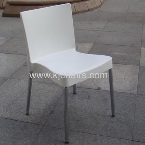 simple style plastic dining chair