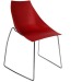 leisure plastic chair with cushion