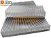 Aluminum 6063 Extrusion Profiles for LED Street Light Heatsinks