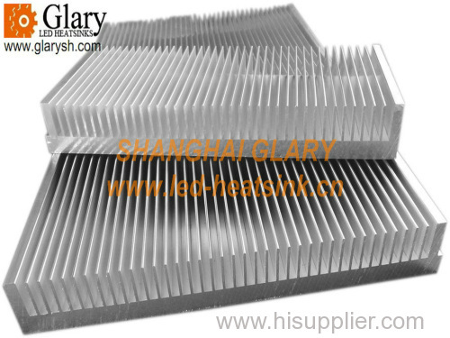 Aluminum 6063 Extrusion Profiles for LED Street Light Heatsinks