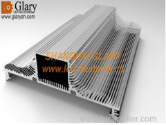 High Power LED Street Light AL6063-T5 Extrusion Profile Coolers