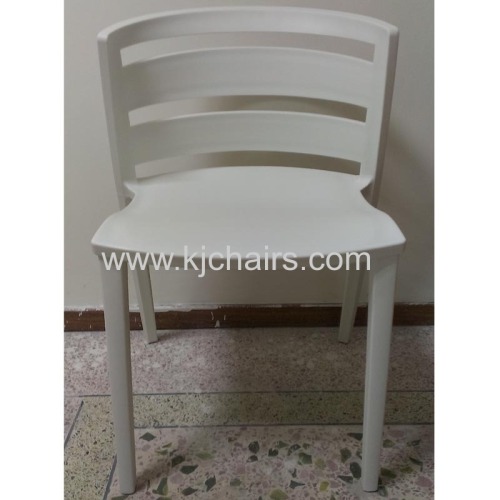 beautifully designed plastic dining chair