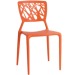 nest stackable plastic chair