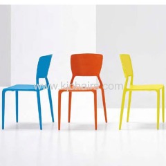 Comfortable Polypropylene Leisure coloured Plastic Chairs