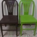 without armrest pp plastic dining chair