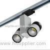15W * 2 Double Head Flexible LED Track Lights / LED track lighting fixtures 2630lm