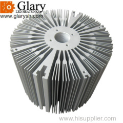 Precise Cutting Aluminum Extruded Profiles for LED Light Radiators