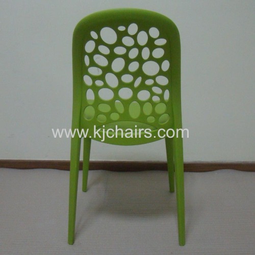 Modern New design leisure chair stackable plastic chair 