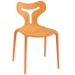 stackable plastic dining chair