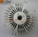 Aluminum Profiles for LED Light Heat Sinks, LED Lamp Coolers