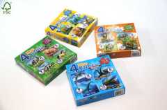 dinosaur animals mini puzzles