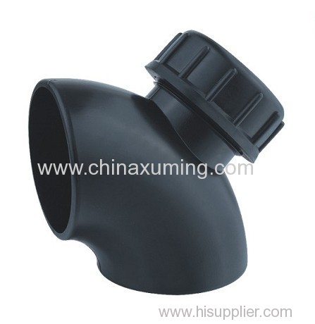 HDPE 91.5 Degree Elbow Fitting With Mouth SDR26