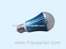 7W Energy Saving Led Light Bulbs For Lamps , Aluminum Body By CNC