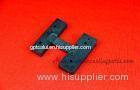 Black Anodize CNC Machined Parts Aluminum Machined H Profile , Tolerance +/-0.03mm