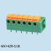 90 Deg spring terminal blocks screwless connectors