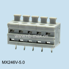 2.50mm Screwless Terminal Blocks connector 300V 7A