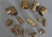 Copper Female Screw Equal Tee Pipe Fittings