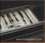 ABS material Gray color cutlery tray ,