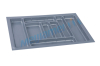 Plastice cutlery tray ,kitchen accessories