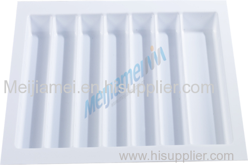 good quality white color cutlery tray