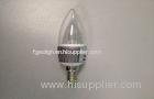 4w Ra 80 110v 240v LED Candle Light Bulb With Aluminum Radiator , E14 / E27