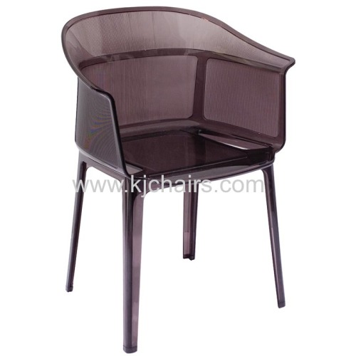 modern style hotel PC armrest dining chair