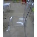 ghost pc plastic hotel dining chair