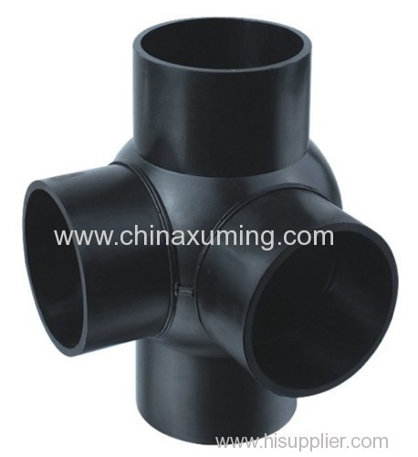 HDPE Injection Siphon Ball Stone/Cross Fitting