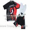 "2011 Scott RC Pro White And Red Cycling Jersey and Bib Shorts Set "