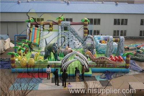 Hot sale outdoor commercial inflatable amusement park