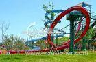 Commercial Fiberglass Small Water Slides for Water Park Resort Amusement Equipment