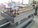 Corrugated pipe production line for single wall